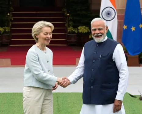European Union Calls for Closer Relations with New Delhi Despite Differences Over Russia
